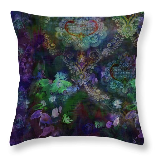 Mae-dark - Throw Pillow