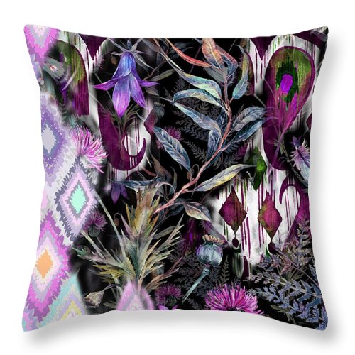 Raven - Throw Pillow